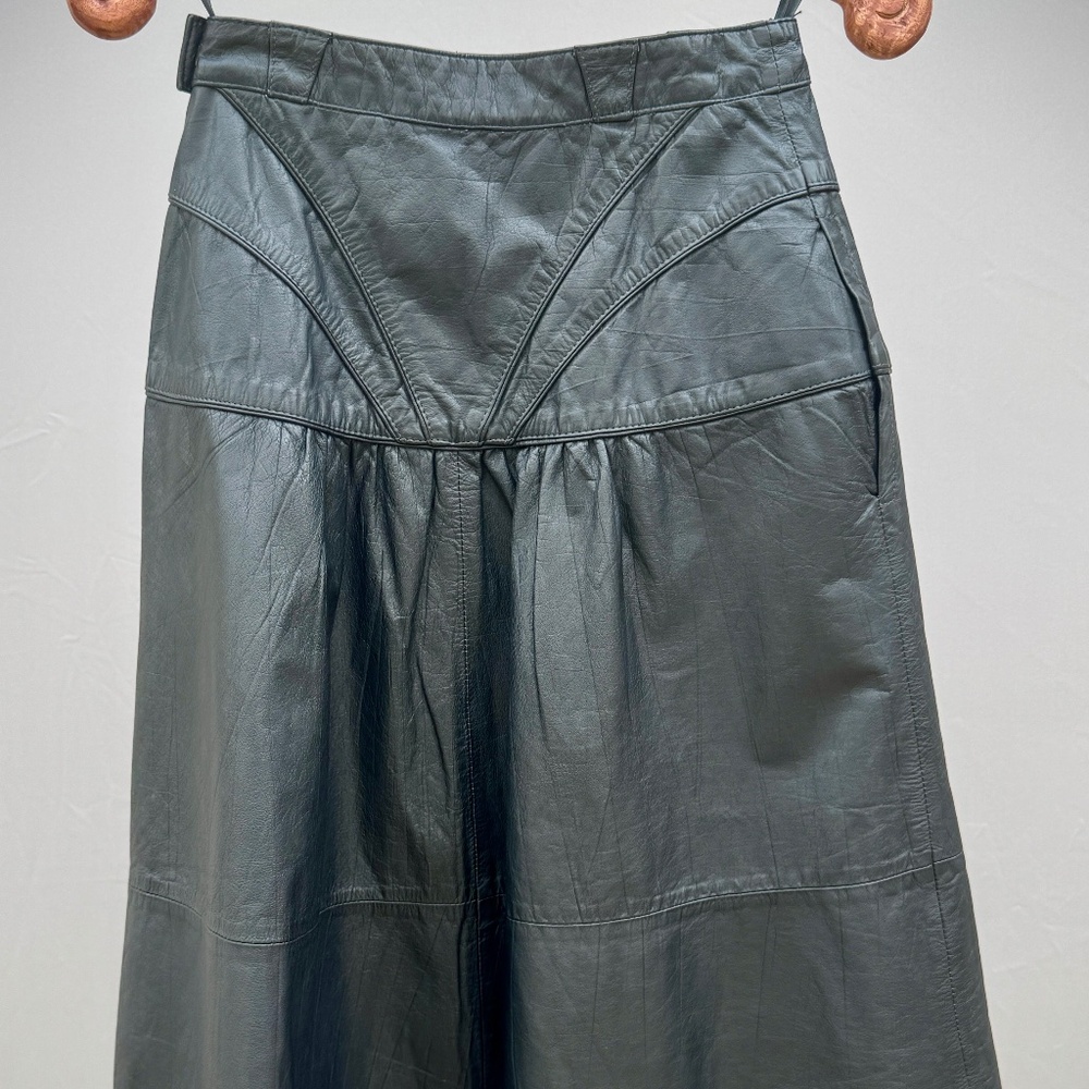 Leather Prarie Skirt